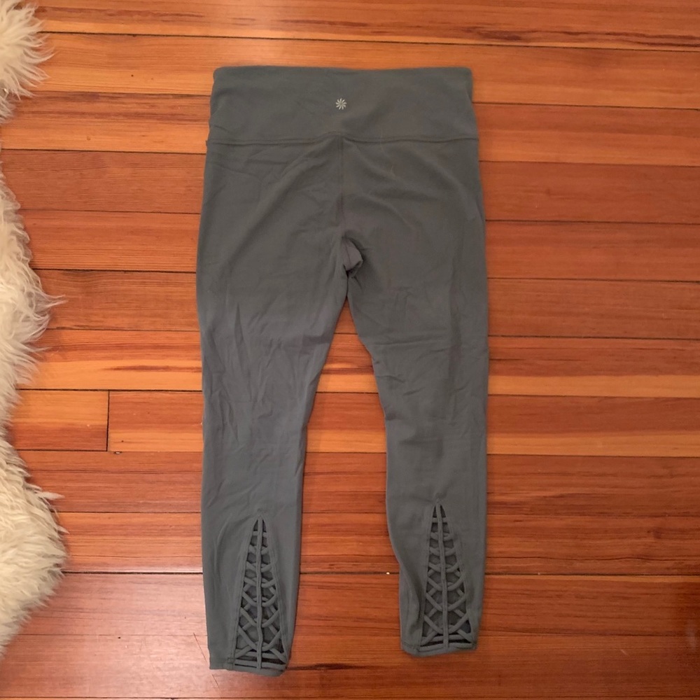 Green Athleta leggings